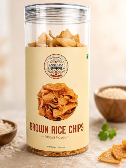 Biryani Brown Rice Chips